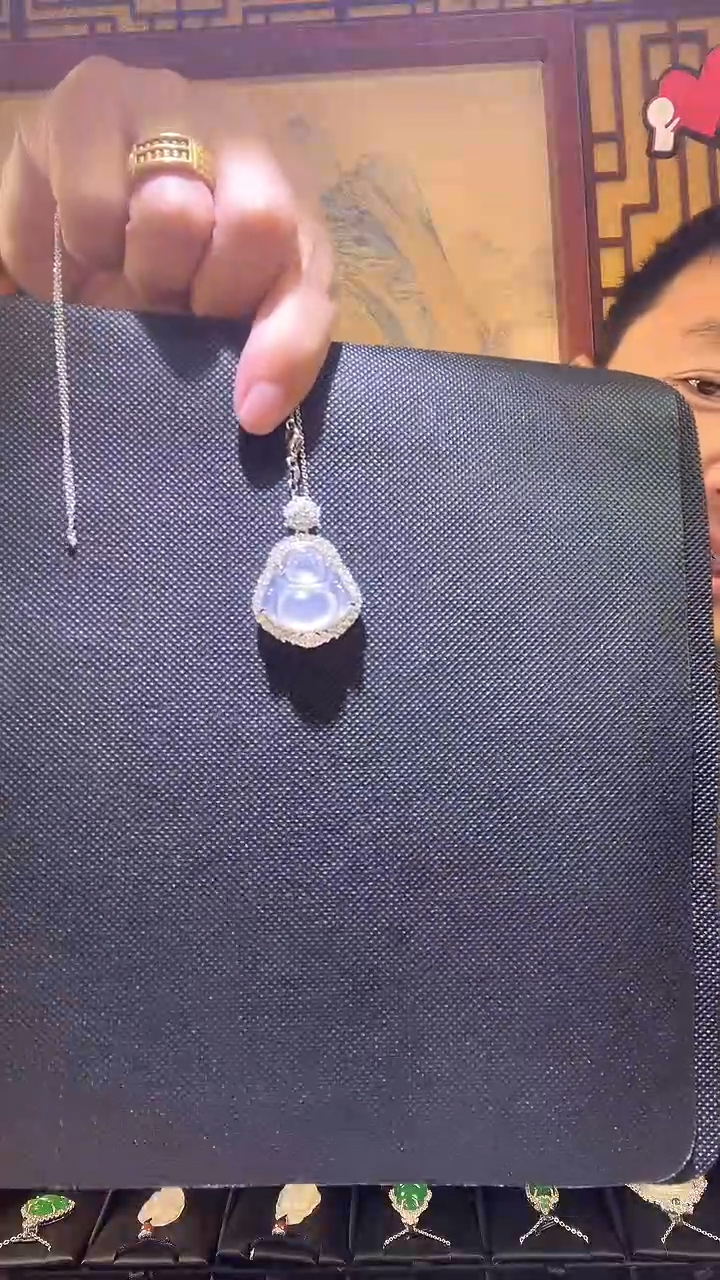 【闪购商品】玛瑙/玉髓吊坠(赠链)合金佛工吊坠