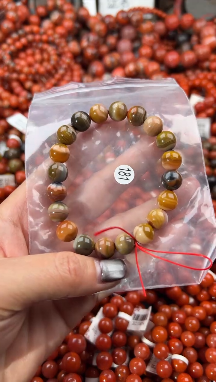 未镶嵌手串南红玛瑙10+