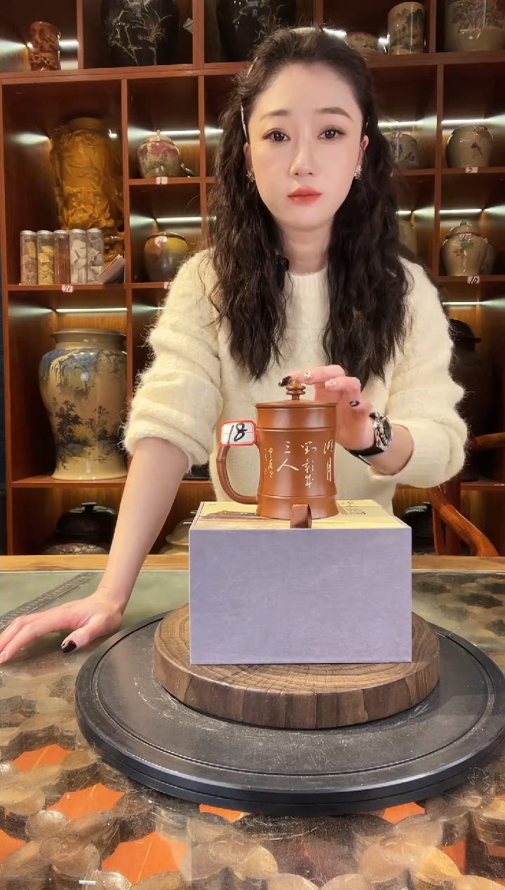 【闪购商品】缸云南建水紫陶复烧办公杯@18