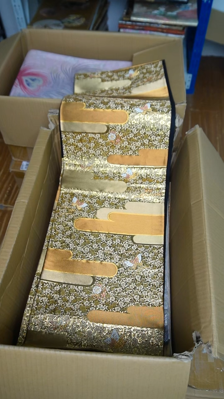 织绣一****～织金蝴蝶花卉特价
