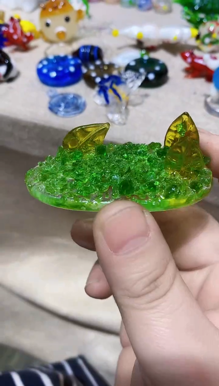 琉璃手工艺品底座