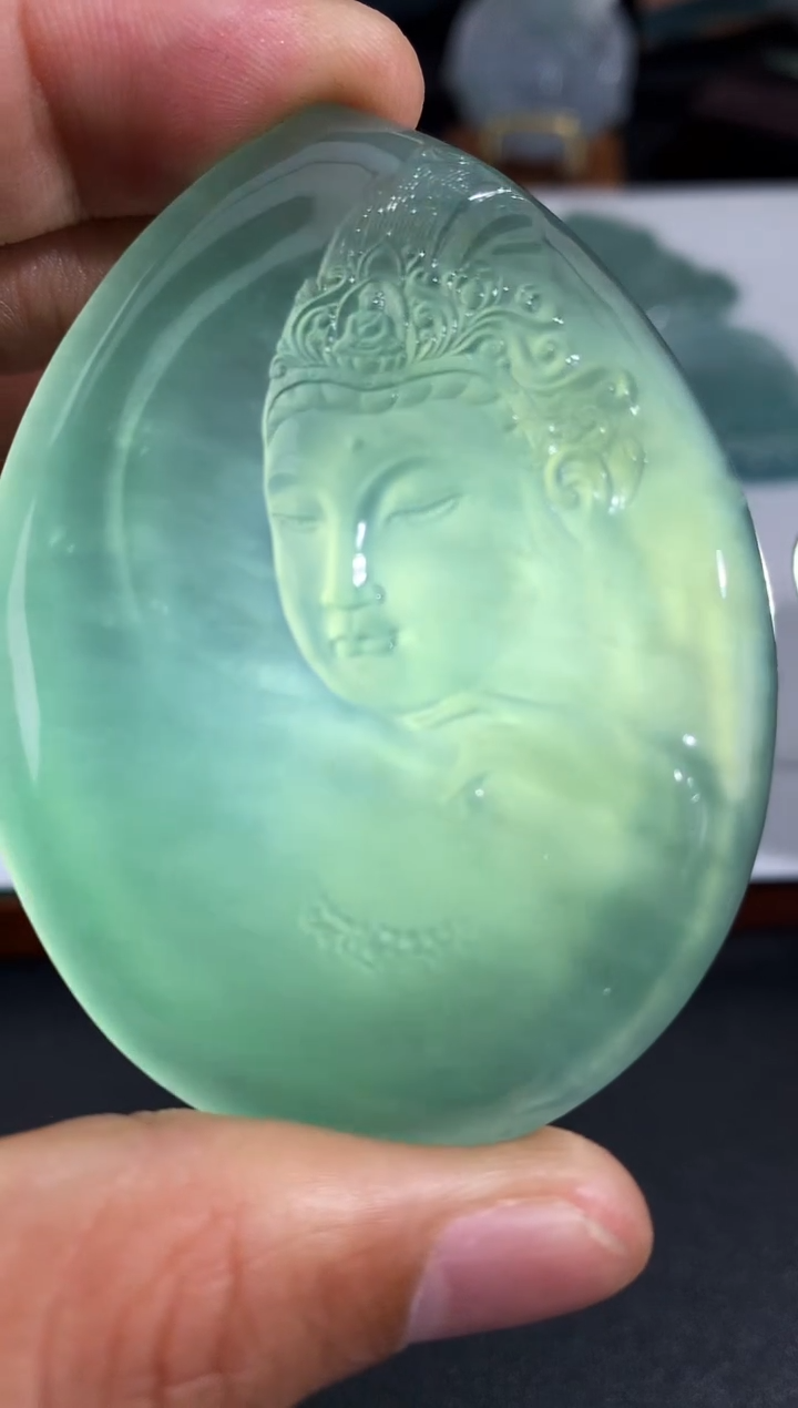 【闪购商品】翡翠颈饰未镶嵌天然A货翡翠 定制翡翠 定金