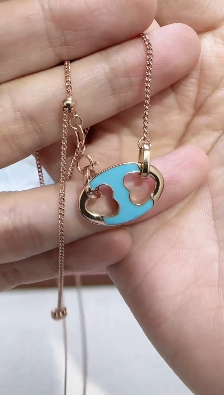 【闪购商品】18K金颈饰多样性发货发其一