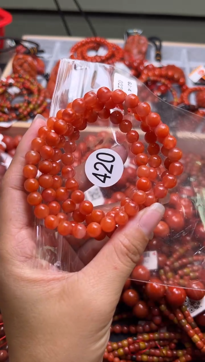 【闪购商品】南红玛瑙珠宝奇石未镶嵌420-7+
