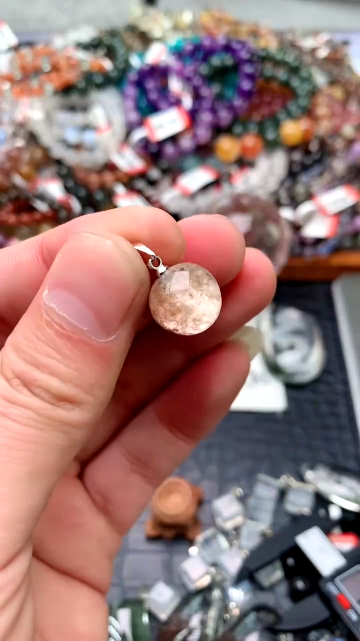 【闪购商品】水晶吊坠(赠链)合金29