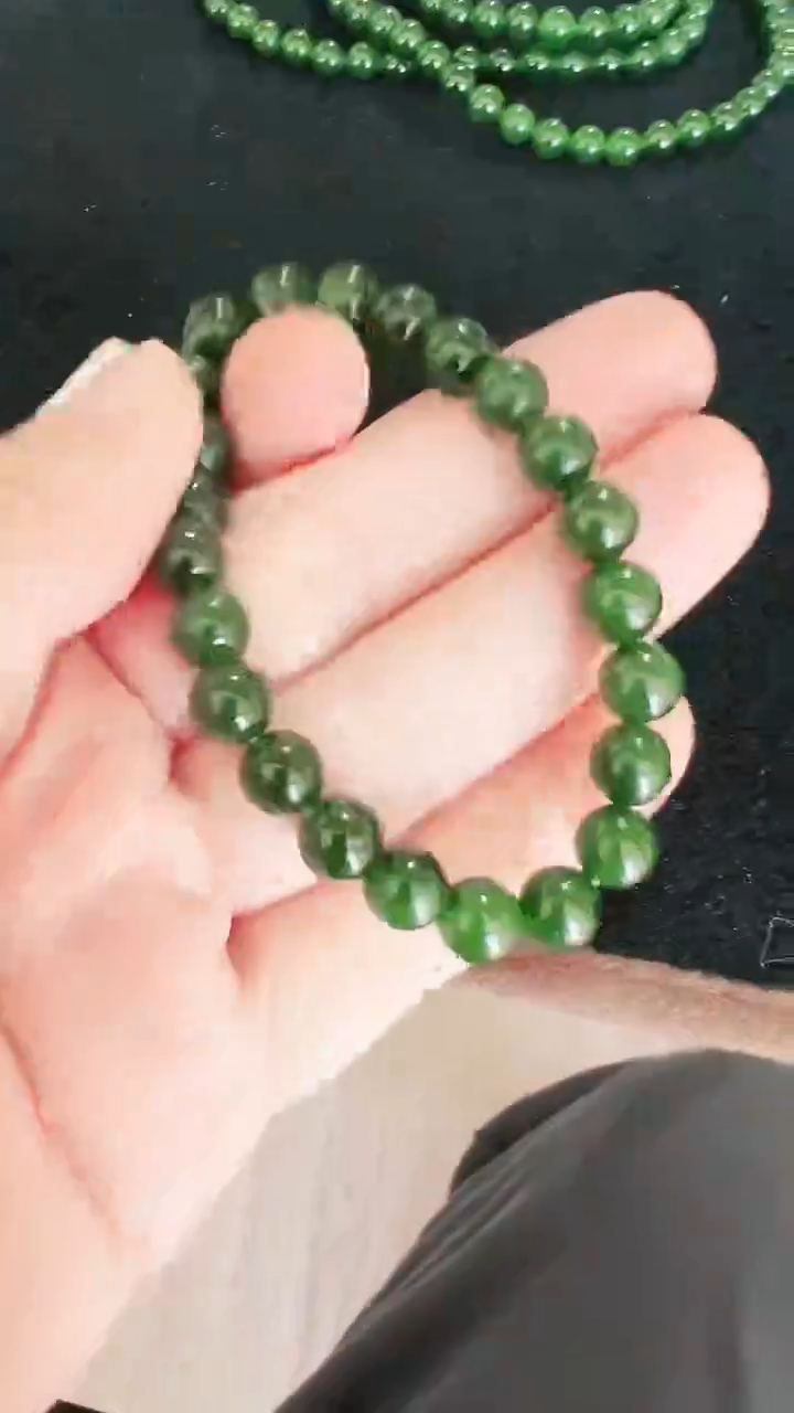 未镶嵌手串和田玉（碧玉）8