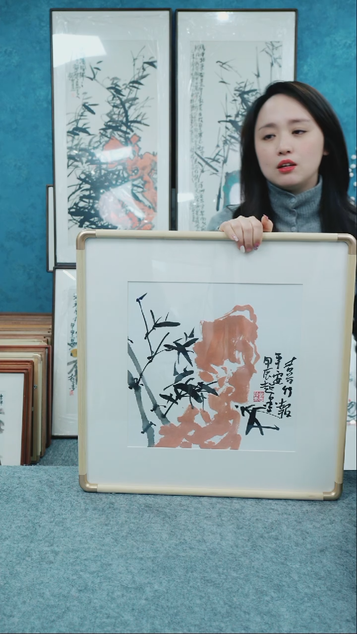 【闪购商品】国画50*50郑志超老师花鸟