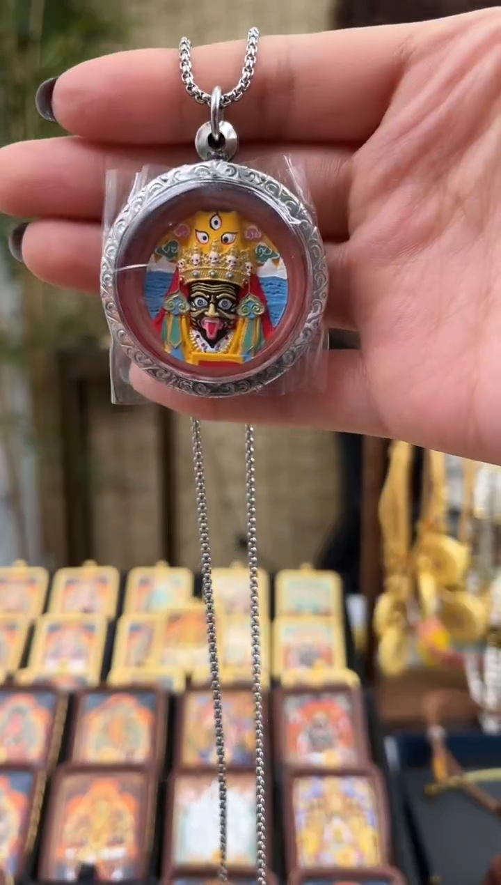 【闪购商品】吊坠不锈钢花纹-扎基本尊