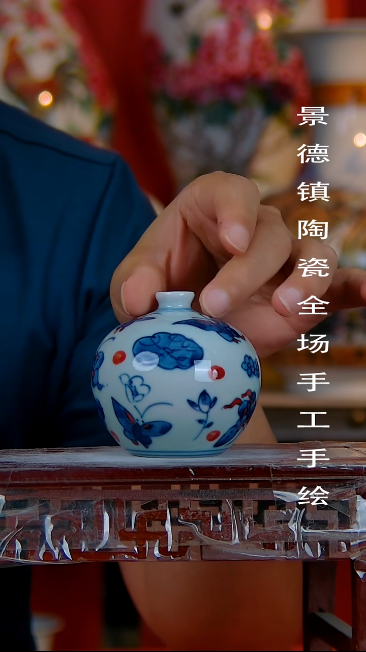 摆件景德镇陶瓷 全场手工手绘