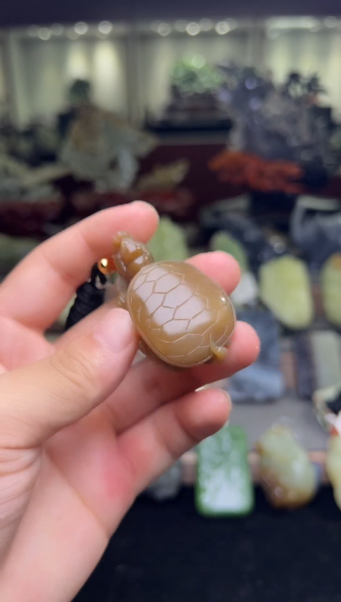 和田玉未镶嵌摆件吊坠