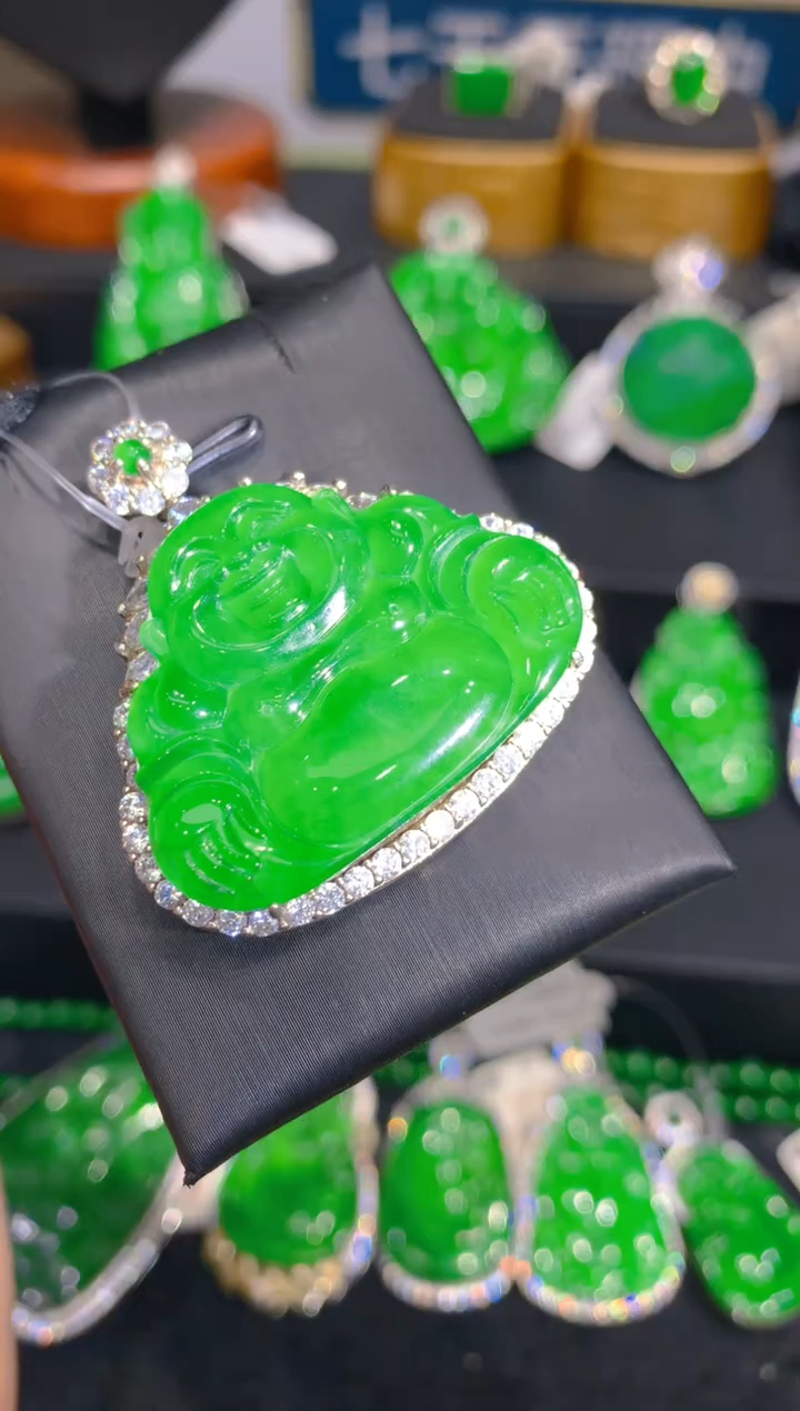 【闪购商品】翡翠颈饰银S925镶嵌20一季