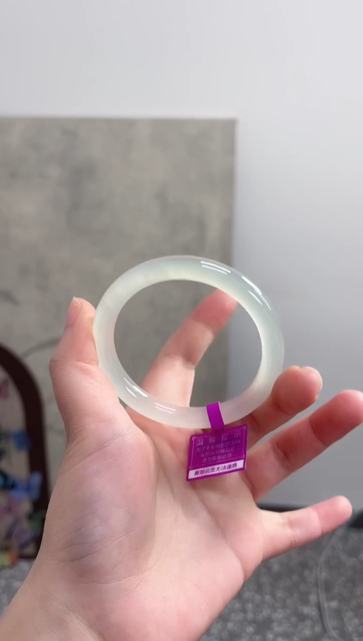 【闪购商品】玛瑙/玉髓手镯未镶嵌54-55圈口需要包容