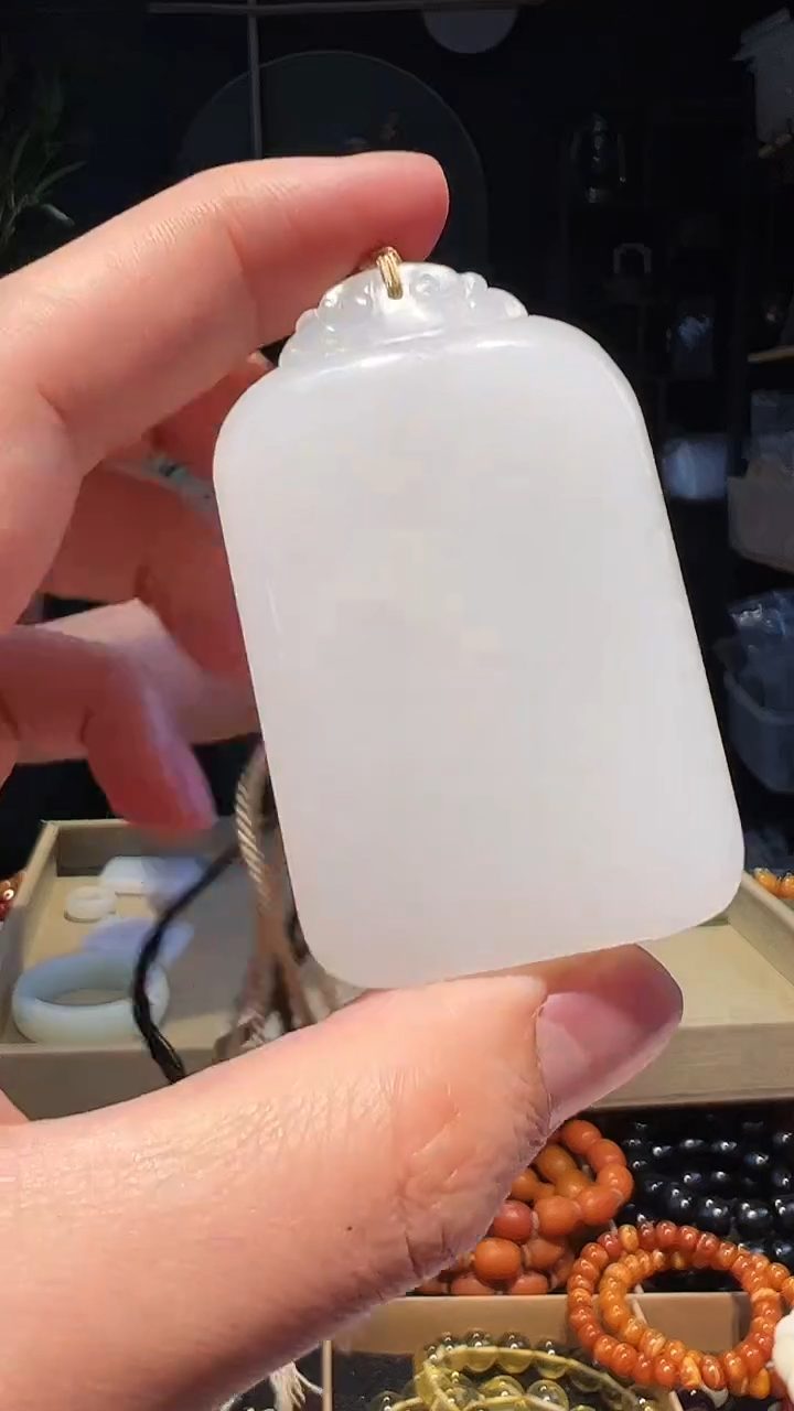 【闪购商品】和田玉吊坠(不含链)未镶嵌挂件85