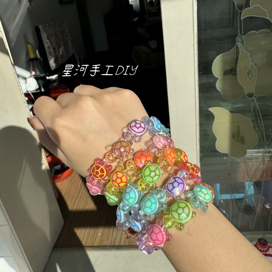 纯手工夜光精品小乌龟链