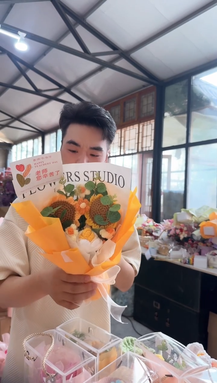 非遗手工定制花束，孤品清仓！！