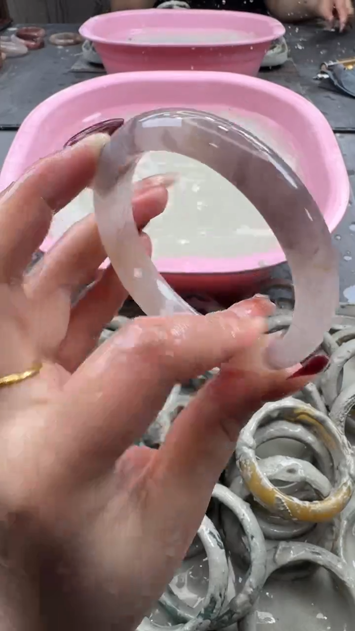 未镶嵌手镯石英质玉4 6160