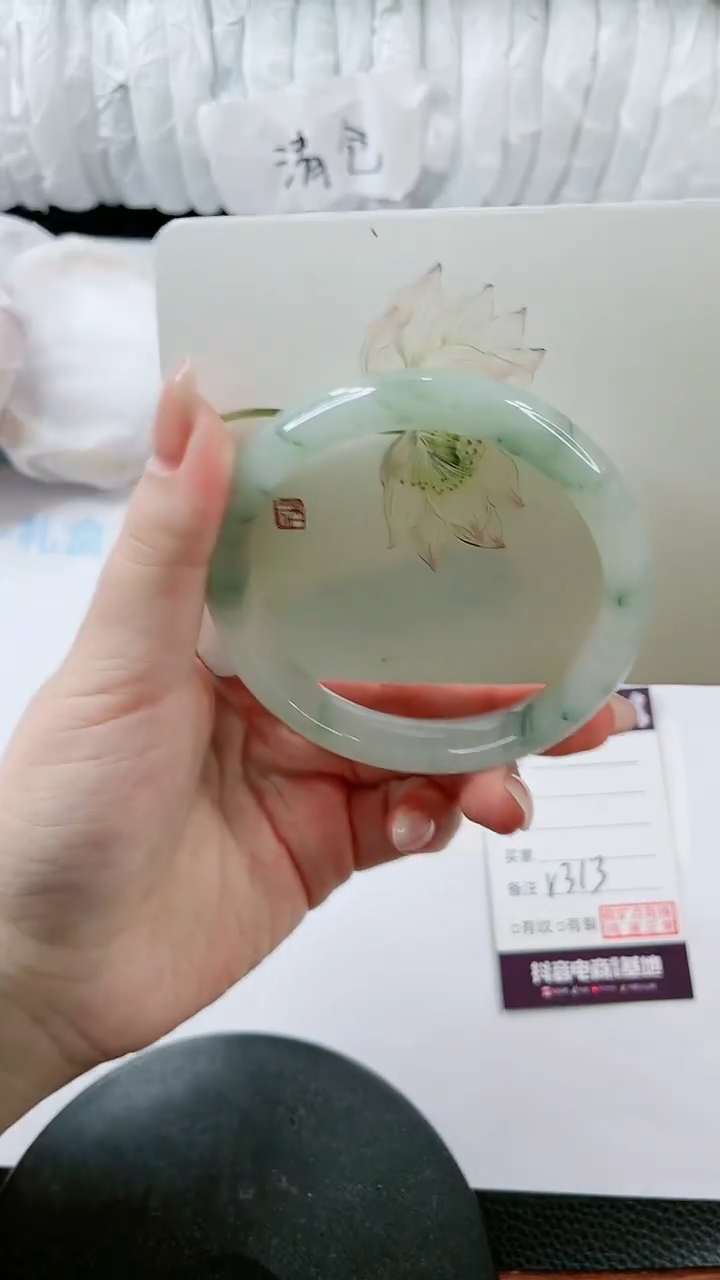 石英质玉未镶嵌手镯多样性发货V313-63