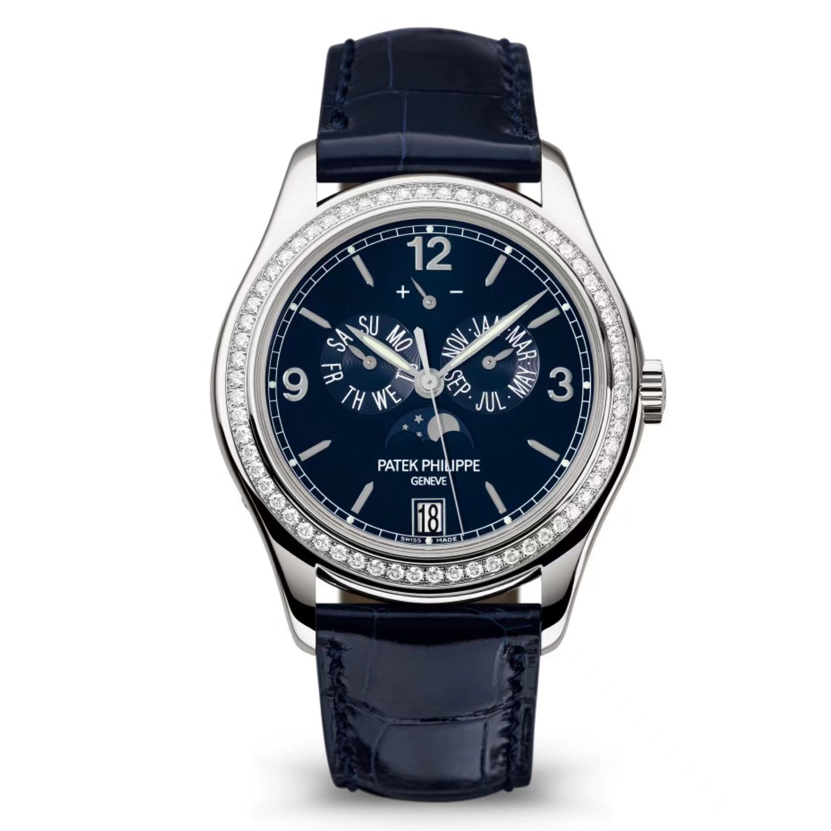 99新 Patek Philippe/百达翡丽 哈馆/复杂功能时计5147/39mm/单表