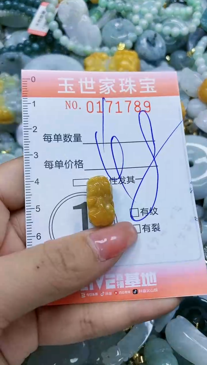 【闪购商品】翡翠颈饰未镶嵌闪购0171789