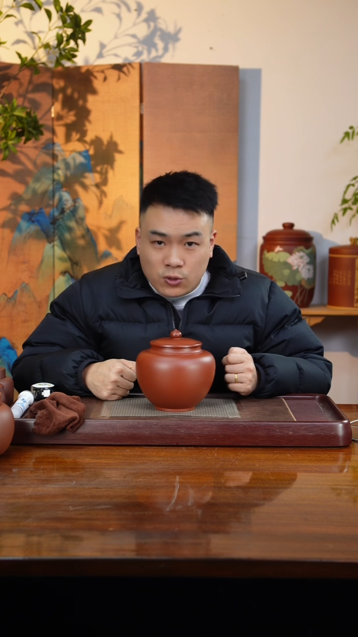 宜兴原矿紫砂茶叶罐