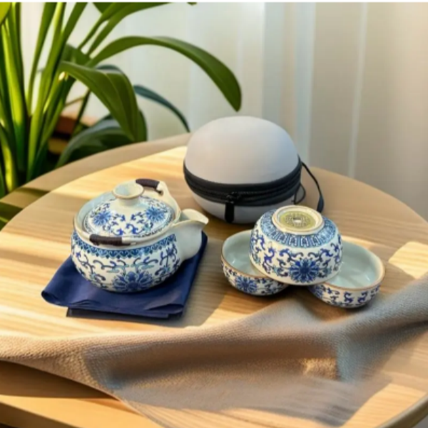 艺宏堂青花宝瓶旅行B01060