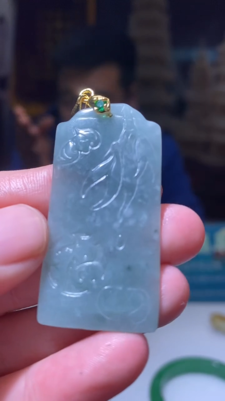 颈饰未镶嵌翡翠11.26天然翡翠A货05（商品多样性发其一）