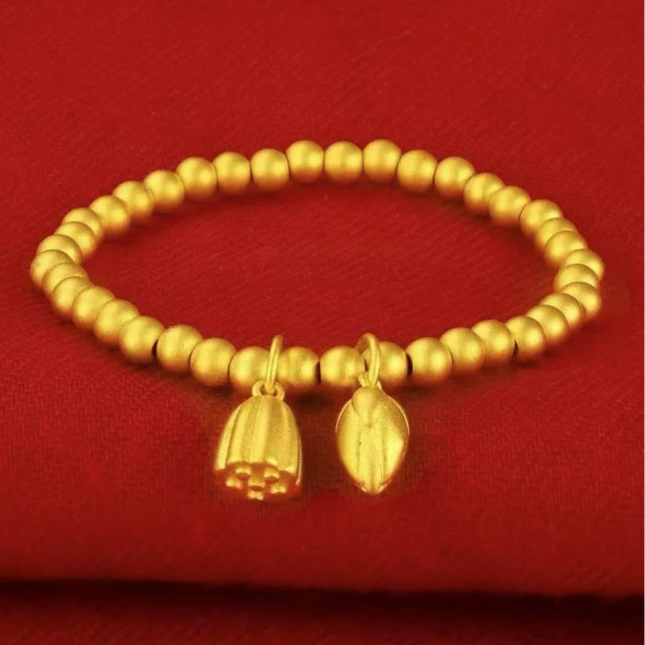     【王总】精美时尚两世欢莲蓬合金手链