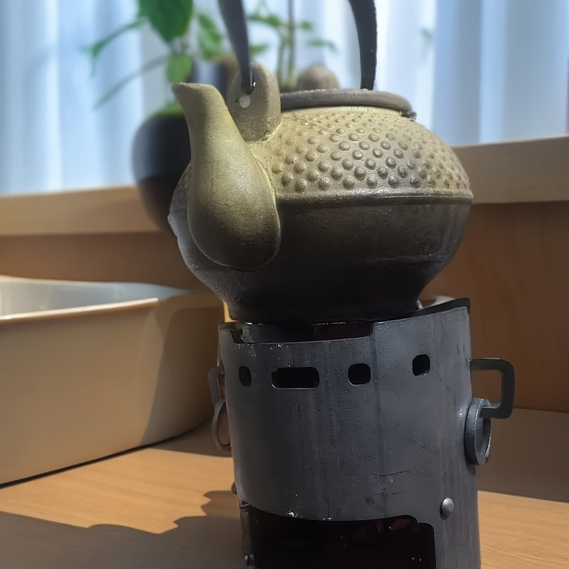 中式碳火茶炉煮茶炉火炉室内炉具炉子家用圆炭炉煮茶器新奇特设计