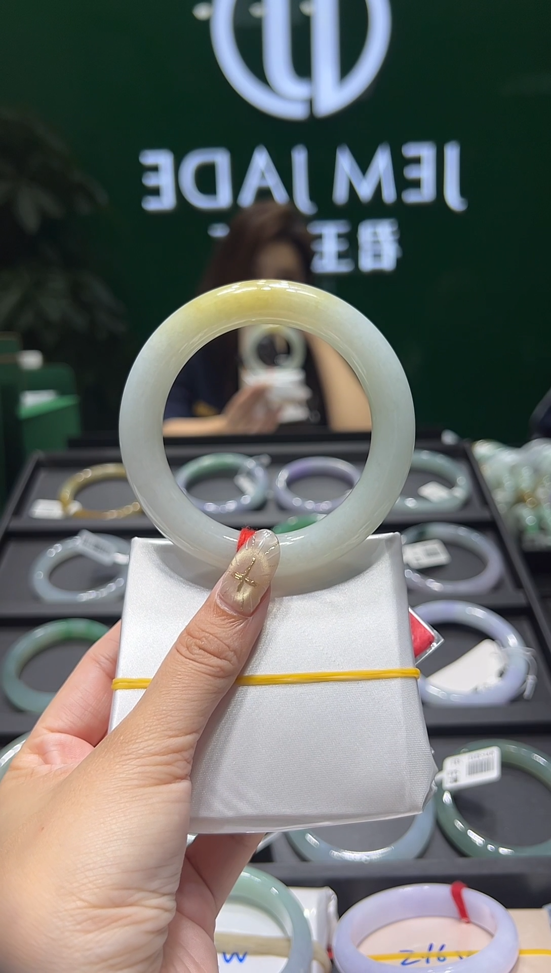 未镶嵌手镯翡翠天然缅甸A货翡翠 手镯6