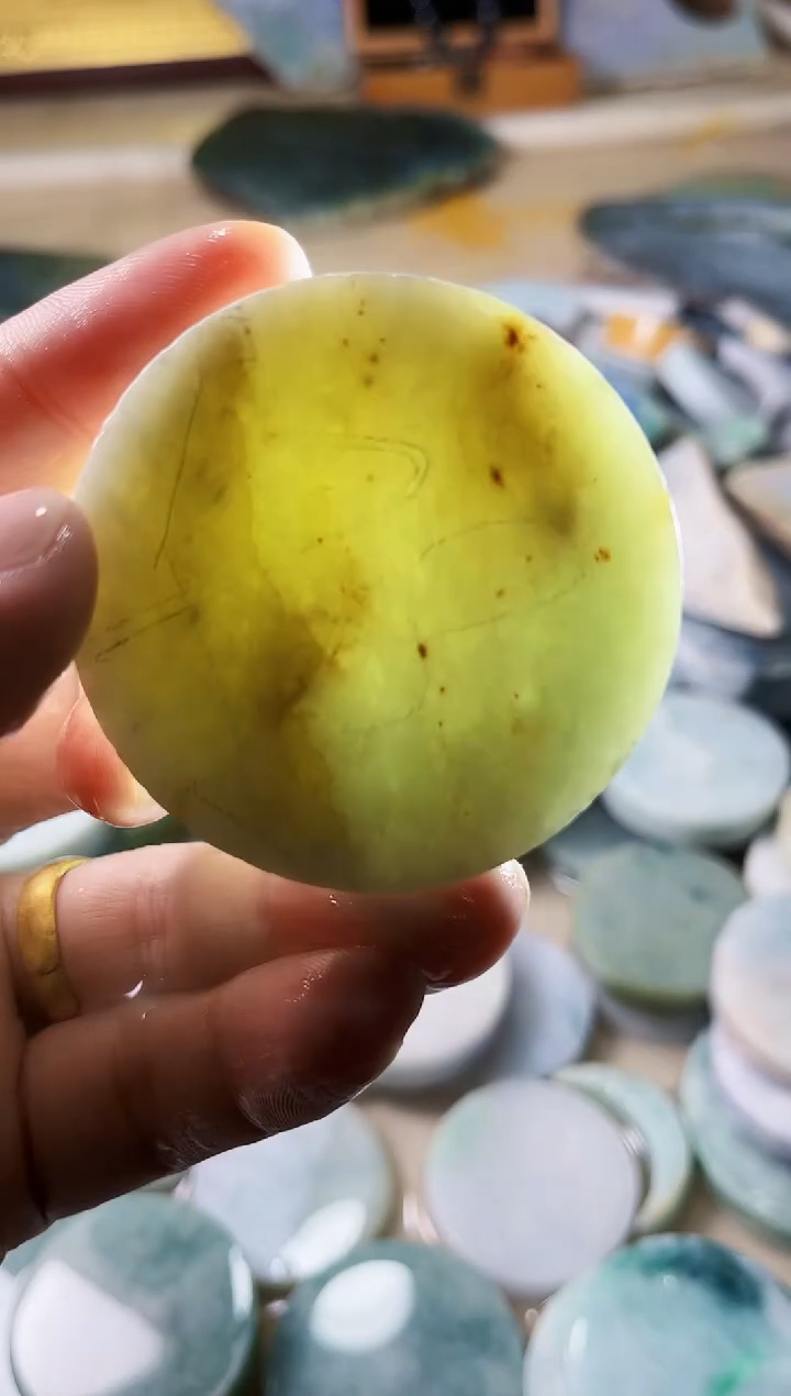 【闪购商品】翡翠挂件未镶嵌翡翠A货郭壹787