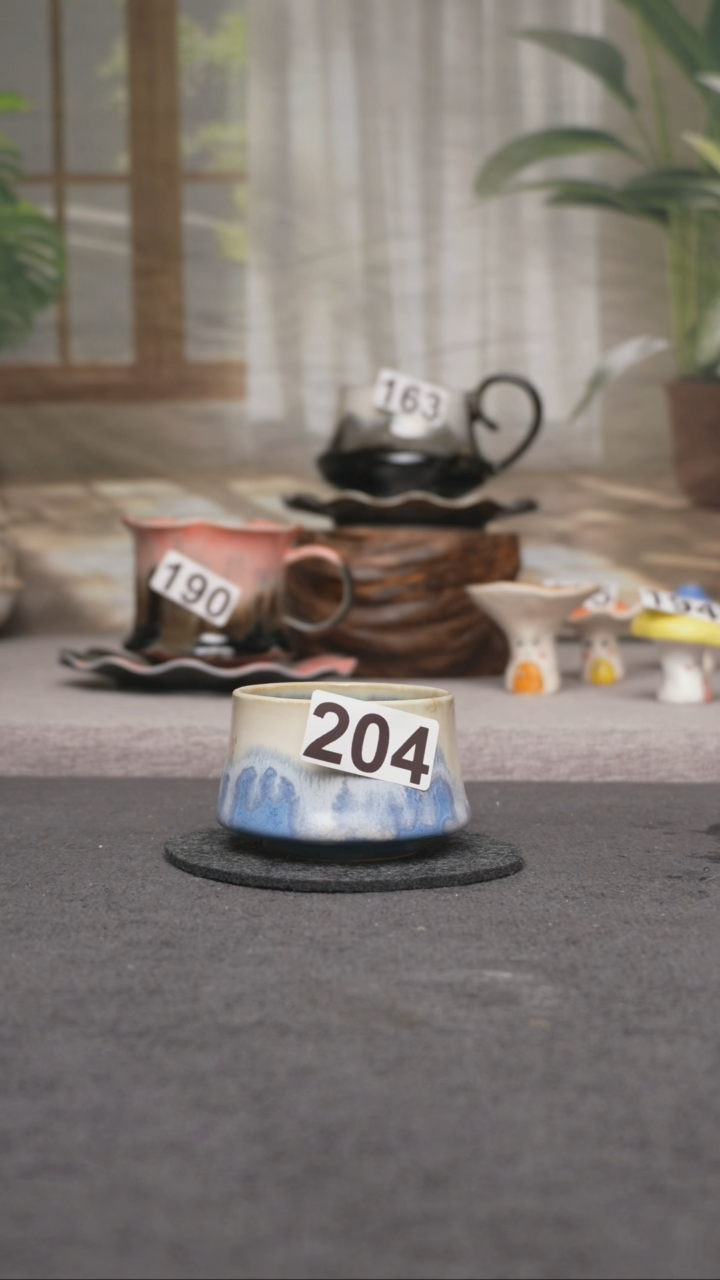 杯子瓷204景德镇手工手创杯子 