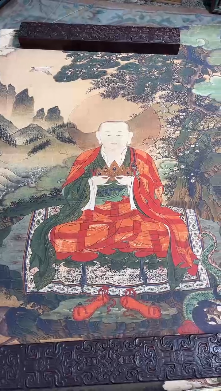 卷轴画东东唐卡tk16