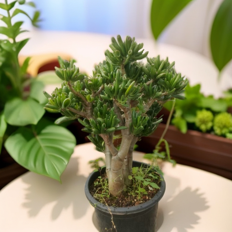 3年吸财树拍一发二  皮实好养适合室内外种植耐寒耐旱四季可养护