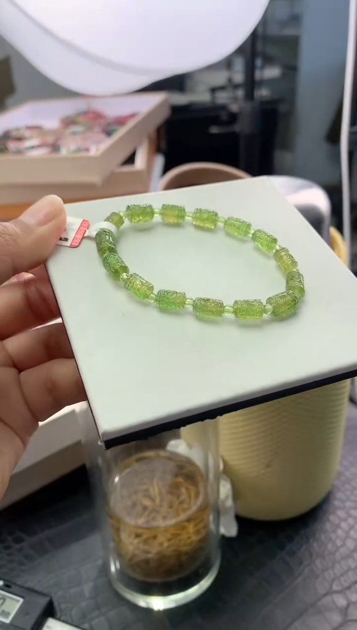 【闪购商品】碧玺手串未镶嵌多样性发一条