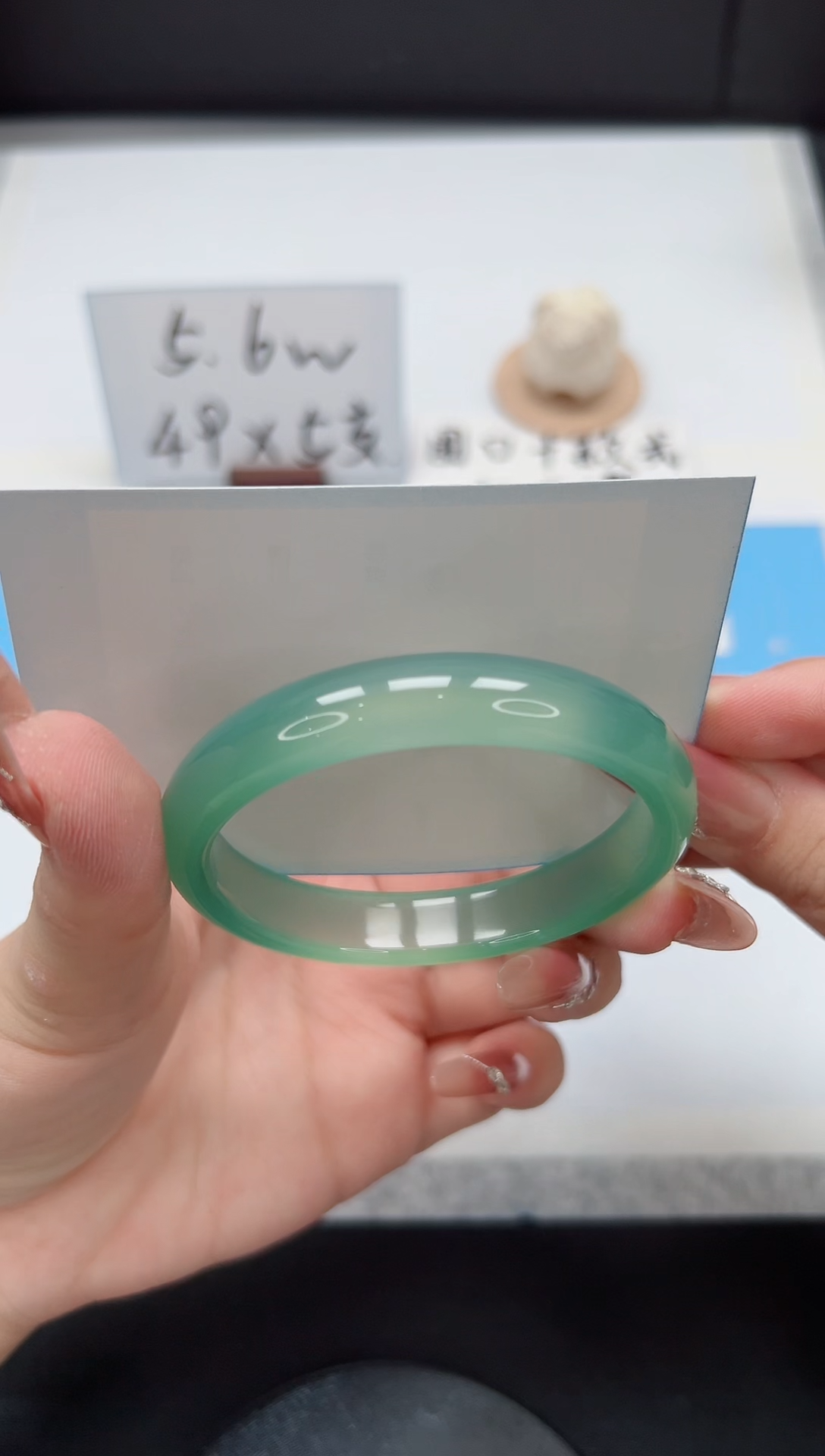 【闪购商品】石英质玉手镯未镶嵌217/晴水56