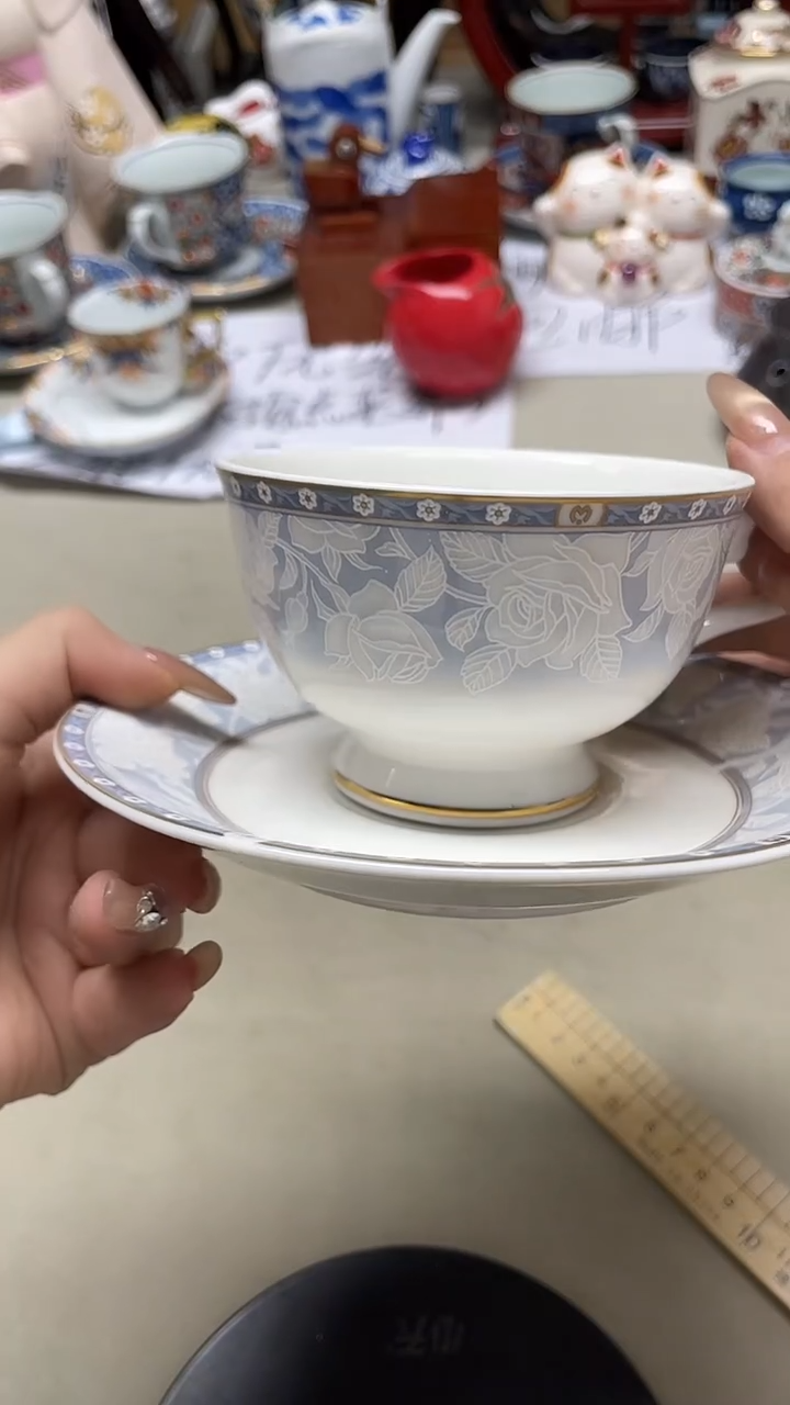 瓷片narumi咖啡杯