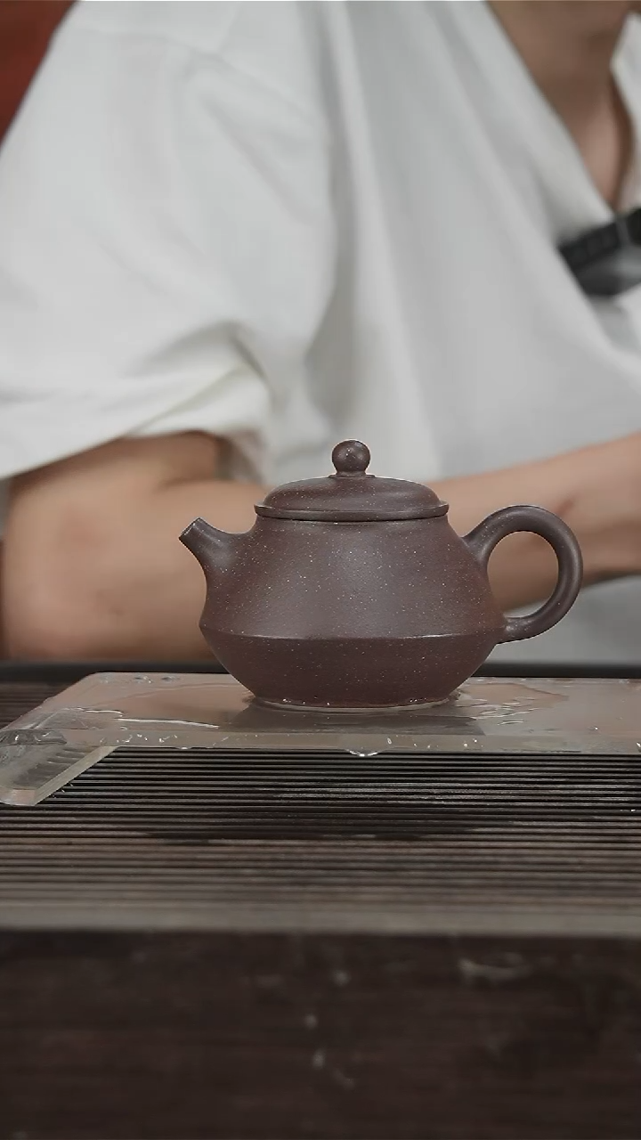 茶壶紫砂原矿紫砂壶200CC8号