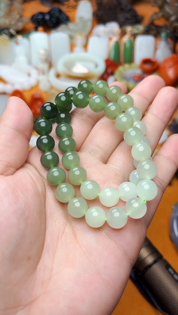 【闪购商品】和田玉手串未镶嵌多样性拍一发一