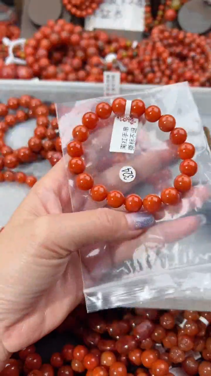 【闪购商品】南红玛瑙手串未镶嵌10+