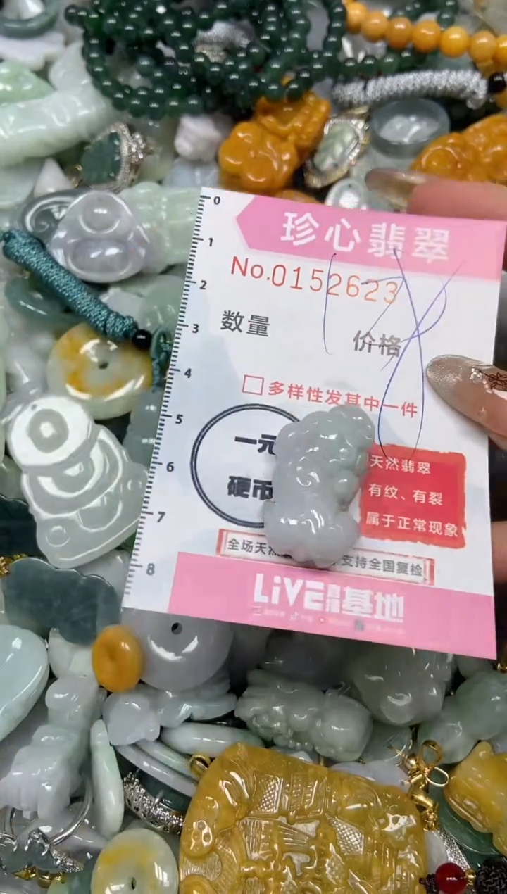 【闪购商品】翡翠颈饰未镶嵌闪购0152623