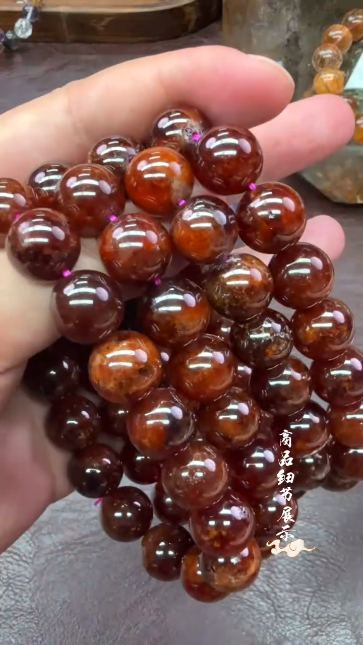 手链未镶嵌石榴石A04手链单圈多样性发1