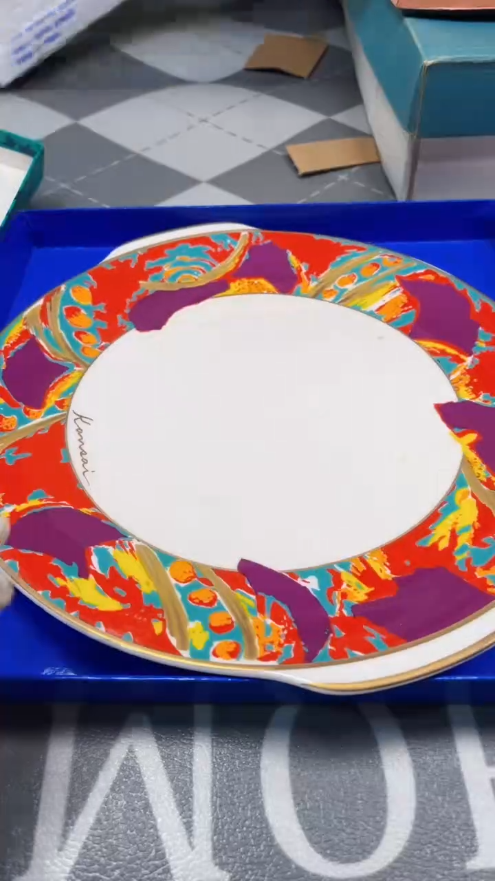 瓷片陶瓷如图所示周边