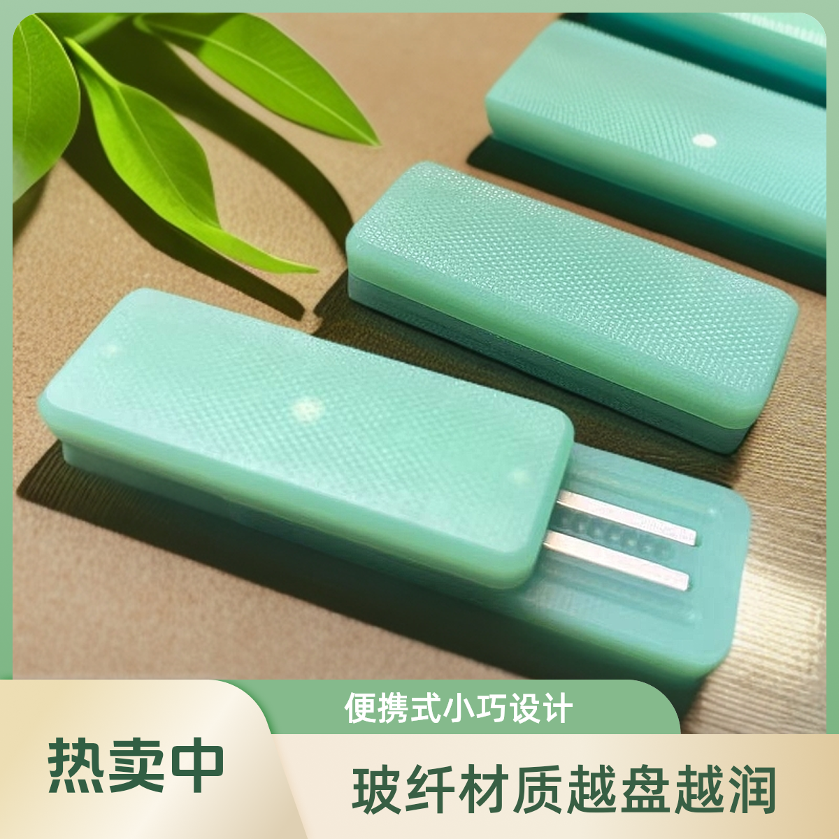 回弹EDC解压玩具机械单轨道玉玻纤叮叮推牌魔性回弹指尖潮玩减压