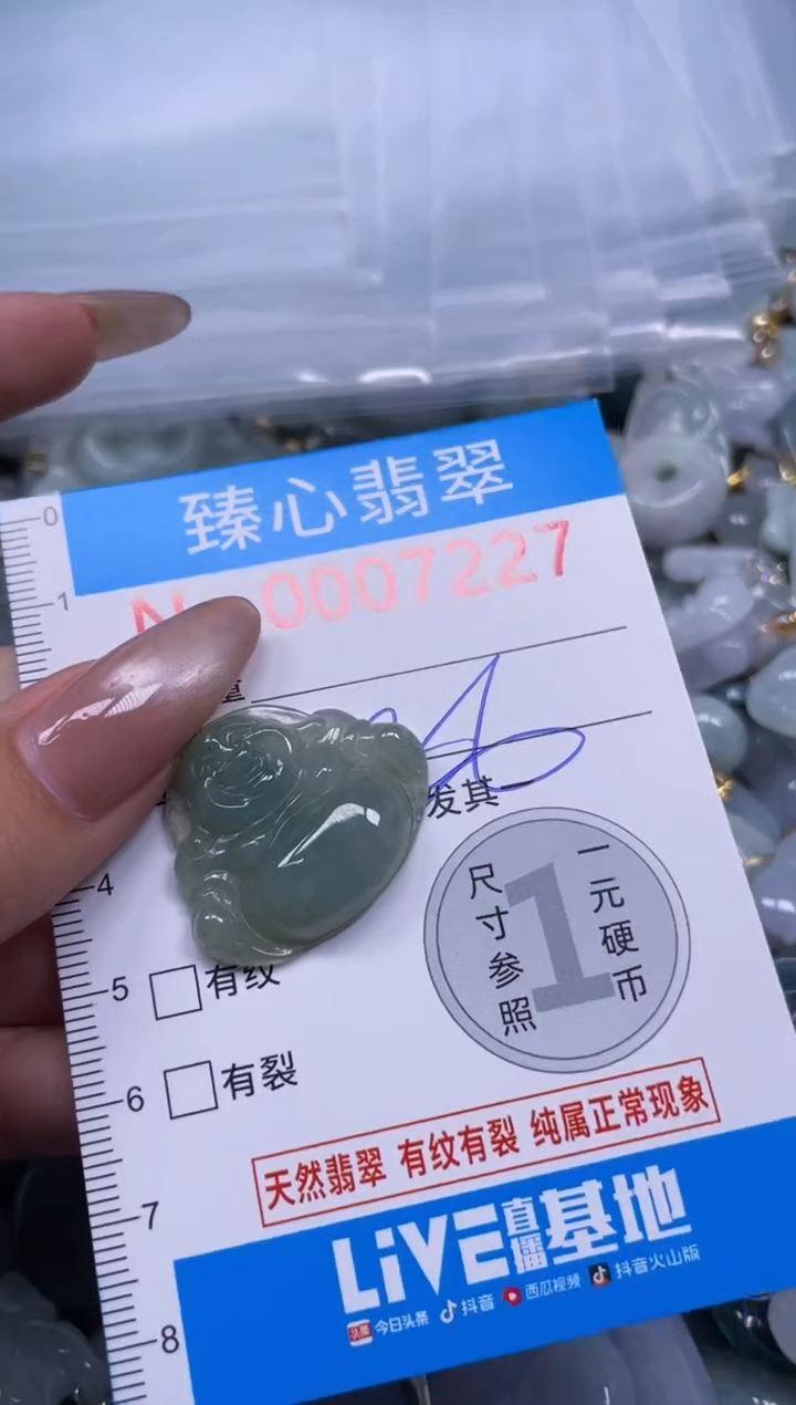 颈饰未镶嵌翡翠7227