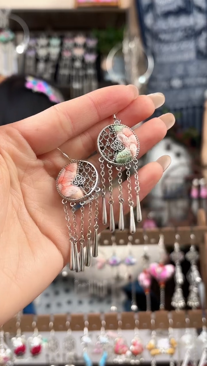 织绣民族风非遗老绣饰品232