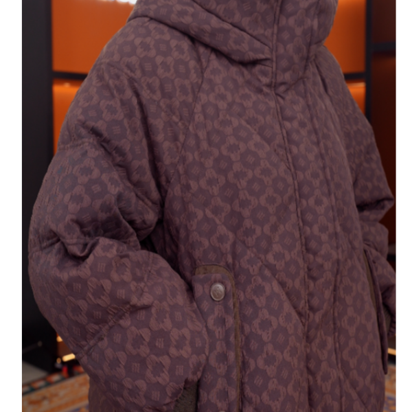 【杭州专柜正品】羽绒服2025上新高定色时尚保暖外套YRF5388