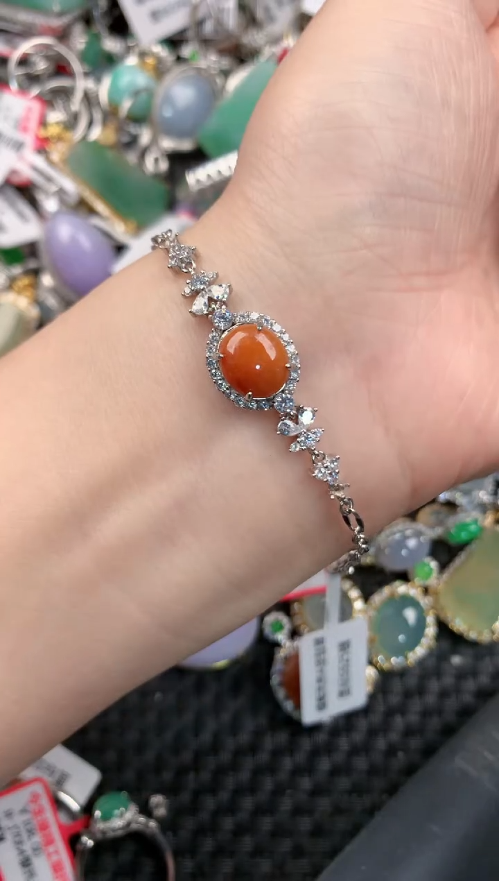 银S925镶嵌戒指翡翠13-13-13     6