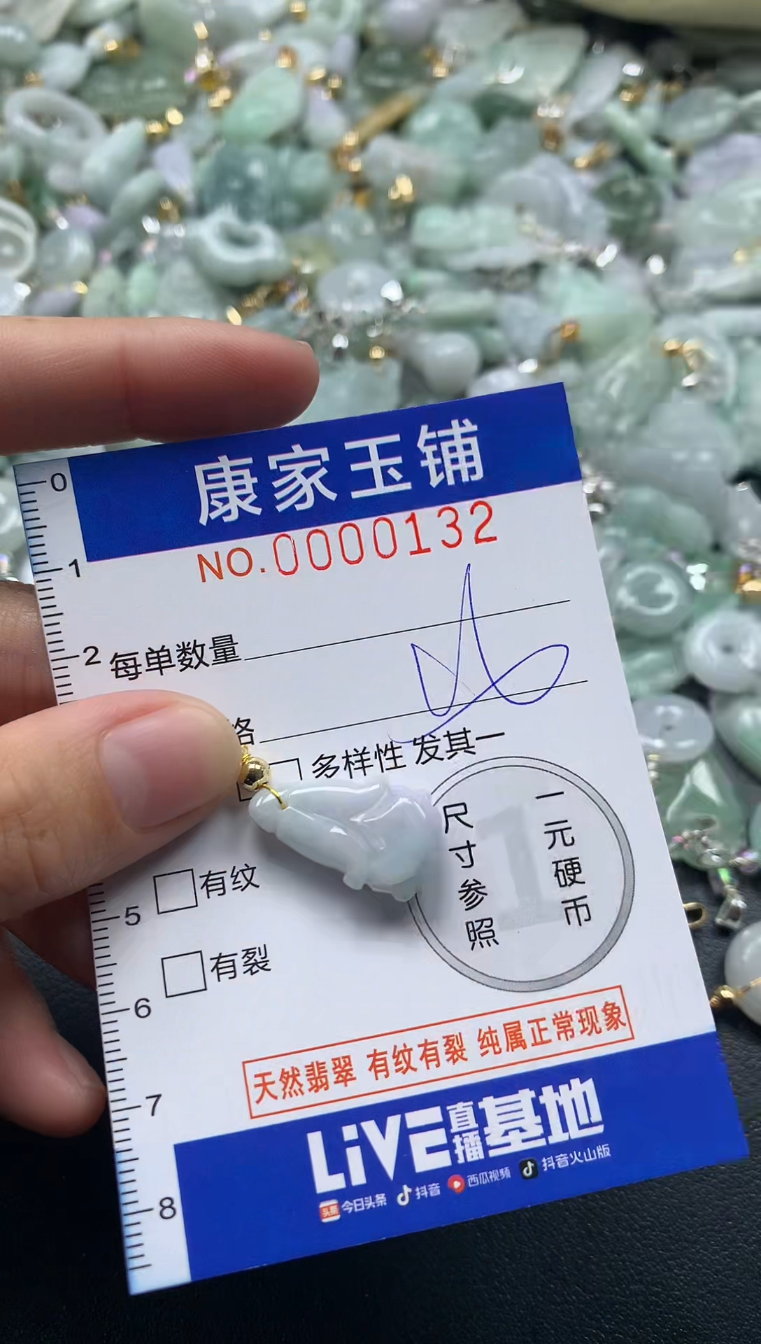 颈饰未镶嵌翡翠132