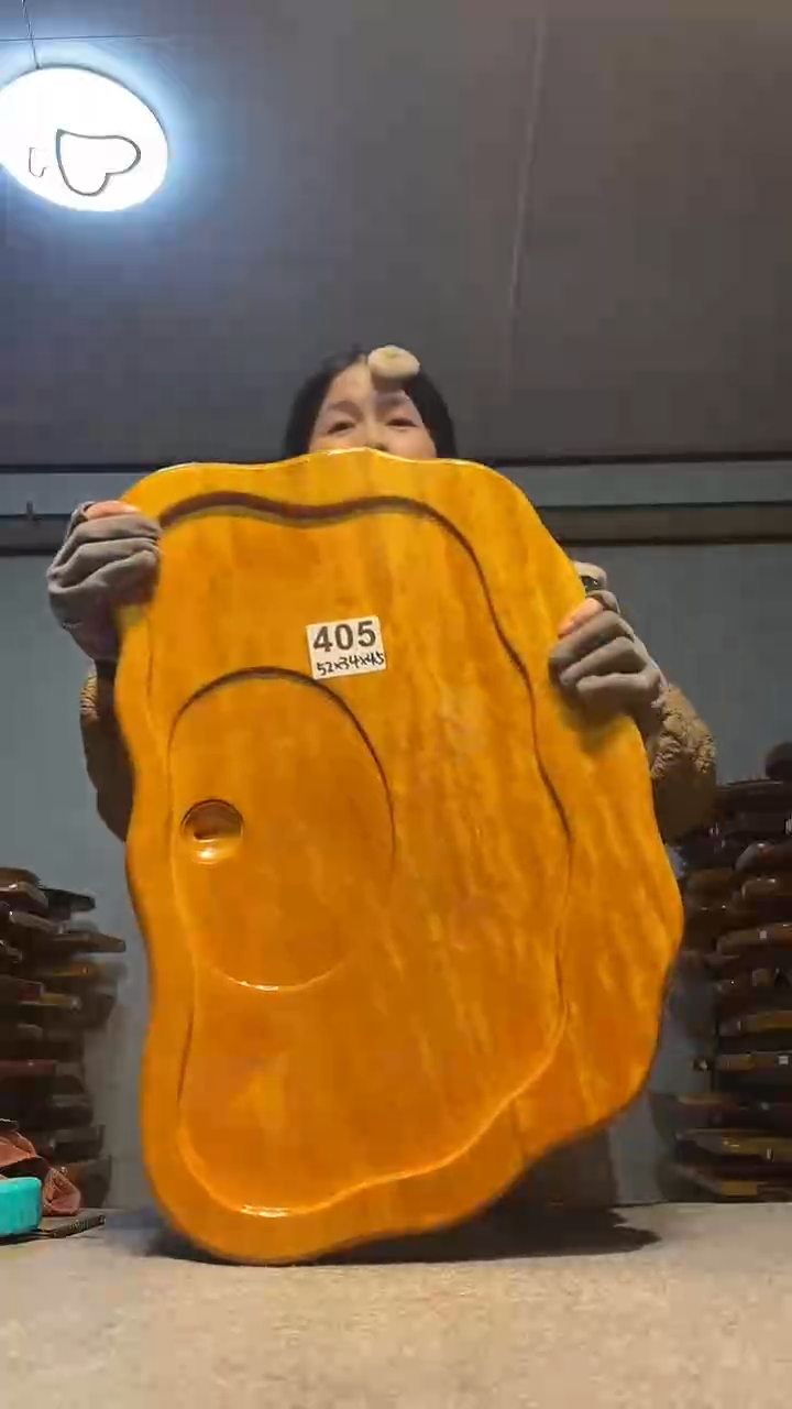 实木原木茶盘 一物一拍(不含配件）