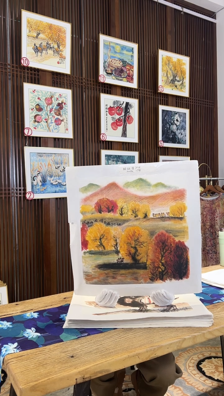 版画耿玉琨名章限量版画S